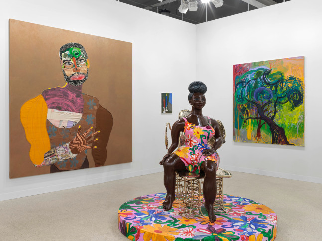 Installation view, Galerie Eva Presenhuber, Art Basel 2025, Basel, 2025