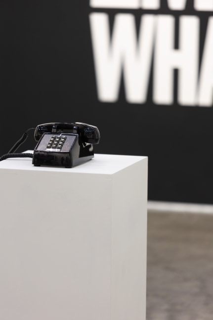 Installation view, John Giorno, Dial-A-Poem, Art Busan, Busan, 2024