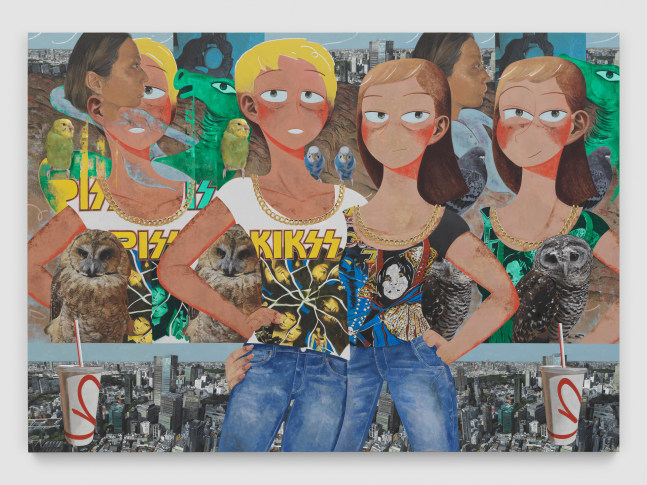 L&amp;rsquo;humanit&amp;eacute; se rend pas

2023

Oil on canvas

162 x 227.5 cm / 63 3/4 x 89 1/2 in

&amp;copy; Koichi Enomoto