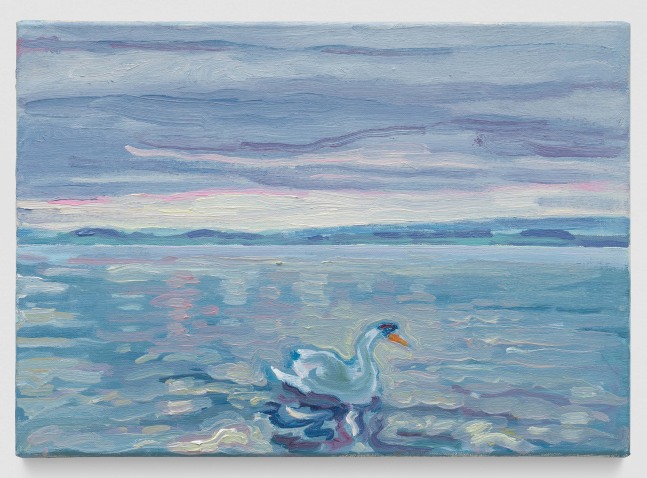 JEAN-FRÉDÉRIC SCHNYDER&amp;nbsp;
Abend am Zugersee
1996
Oil on canvas
21 x 30 cm / 8 1/4 x 11 3/4 in
SCHNY46129