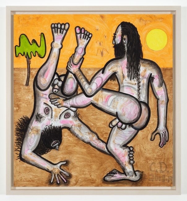 painting by Carroll Dunham