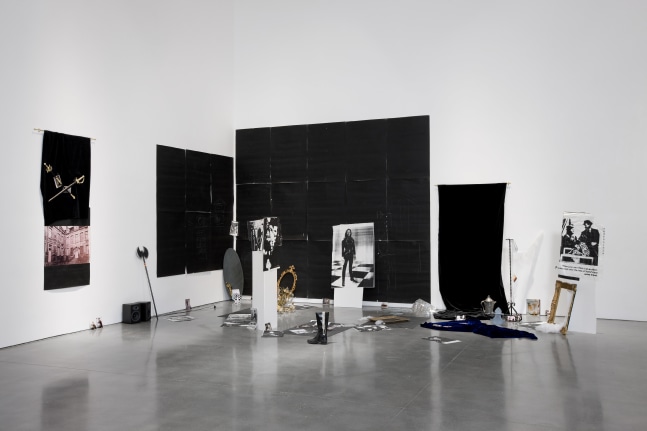 Installation view of works by Karen Kilimnik