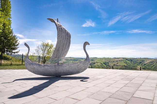 Jean-Marie Appriou, The Traveler, Neviglie, Piedmont, 2023