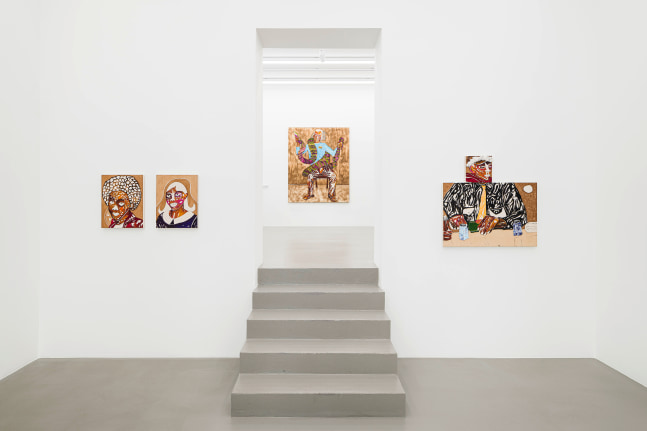 Installation view, Chase Hall, Momma&amp;#39;s Baby, Daddy&amp;#39;s Maybe, Galerie Eva Presenhuber, Vienna, 2025