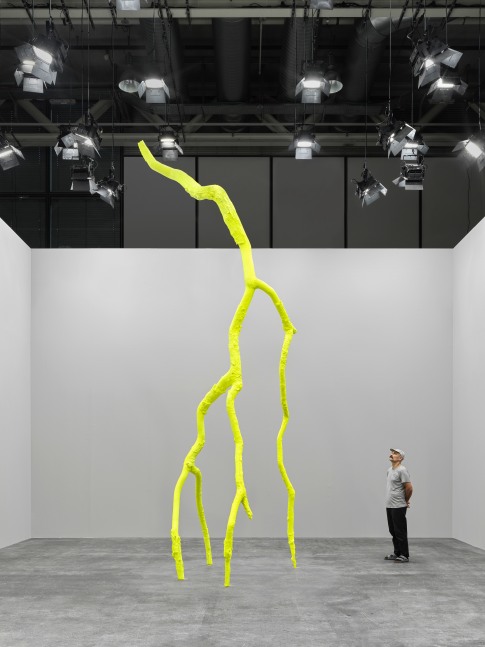 Installation view, Ugo Rondinone, luminous light, Art Basel Unlimited, Basel, 2024
