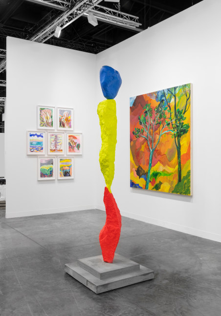 Installation views, Galerie Eva Presenhuber, Art Basel Miami Beach 2023, Miami Beach, 2023