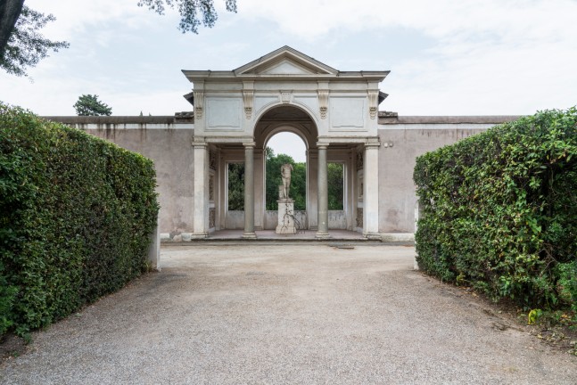 Installation view of sculpture by Jean-Marie Appriou