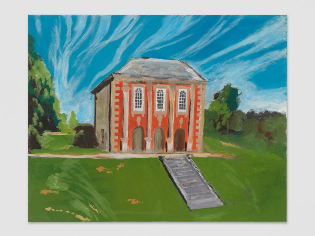 work image of painting by Karen Kilimnik