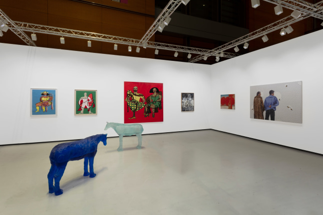 Installation view, Galerie Eva Presenhuber, Frieze, Seoul, 2023