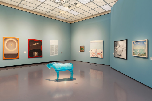 Installation view, Ugo Rondinone, Apropos Hodler &amp;ndash; Current Perspectives on an Icon, Kunsthaus Z&amp;uuml;rich, Zurich, 2024