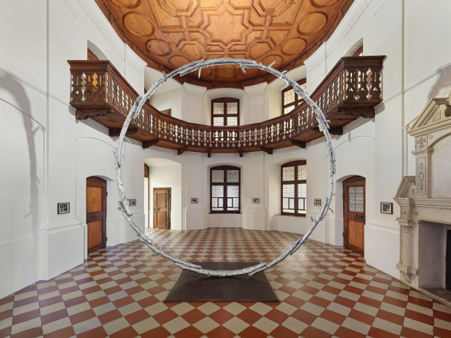 Installation view, Ugo Rondinone, when the sun goes down and the moon comes up, Musée d'art et d'histoire, Geneva, 2023