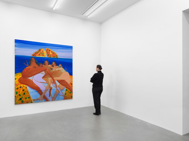 Installation view, Sofia Mitsola, Villa Venus: An Organized Dream, Galerie Eva Presenhuber, Waldmannstrasse, Zurich, 2023
