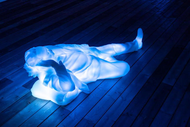 Installation view, Doug Aitken, Return to the Real, Schauwerk, Sindelfingen, 2023