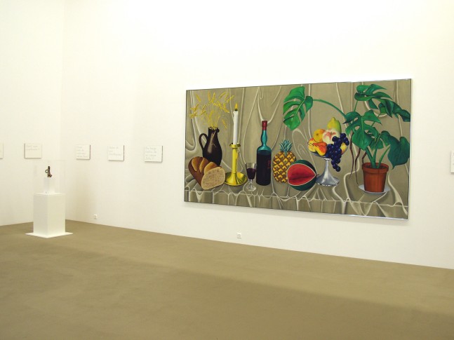 Installation view of works by Jean-Frédéric Schnyder