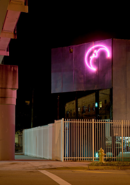 Installation view of sculptures by Mark Handforth