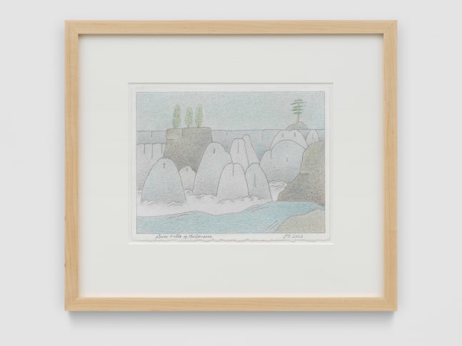 Lower Falls of the Genesee

2023

Colored pencil and graphite pencil on Arches hot press paper

Sheet 18 x 23 cm / 7 x 9 in

Frame 33.5 x 38.5 x 3 cm / 13 1/4 x 15 1/8 x 1 1/8 in

&amp;copy; John Dilg