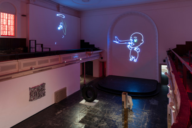 Installation view, All Crescendo, No Neward,&amp;nbsp;Zabludowicz Collection, London, 2023