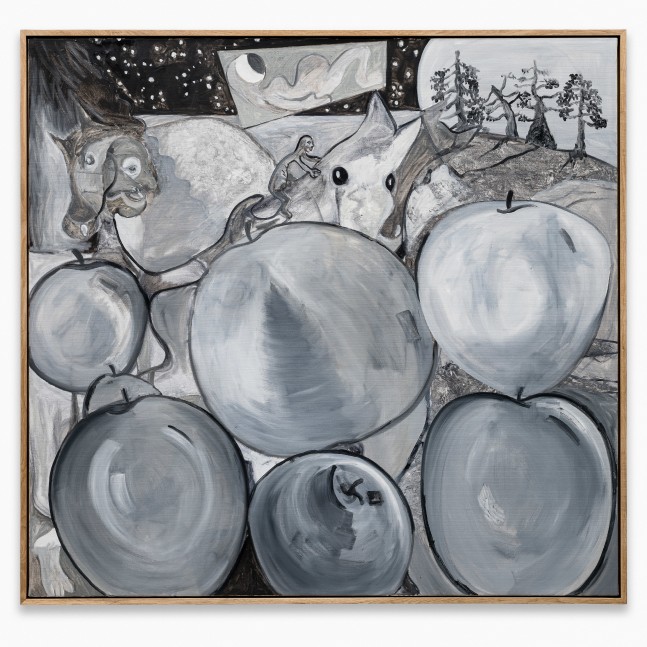 Painting by Tobias Pils