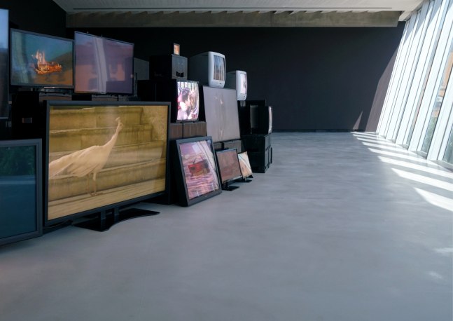 Installation view, Douglas Gordon,&amp;nbsp;Pretty much every film and video work from about 1992 until now&amp;rsquo;ish&amp;hellip;, MAXXI Museum, Rome, 2025