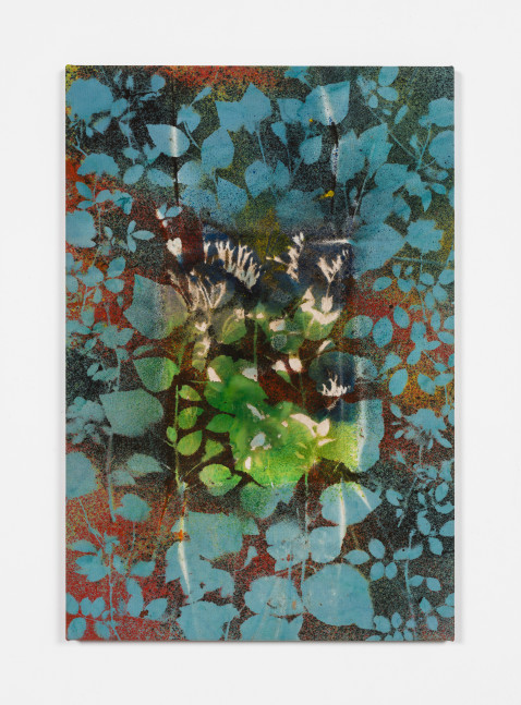 work image of painting by Sam Falls