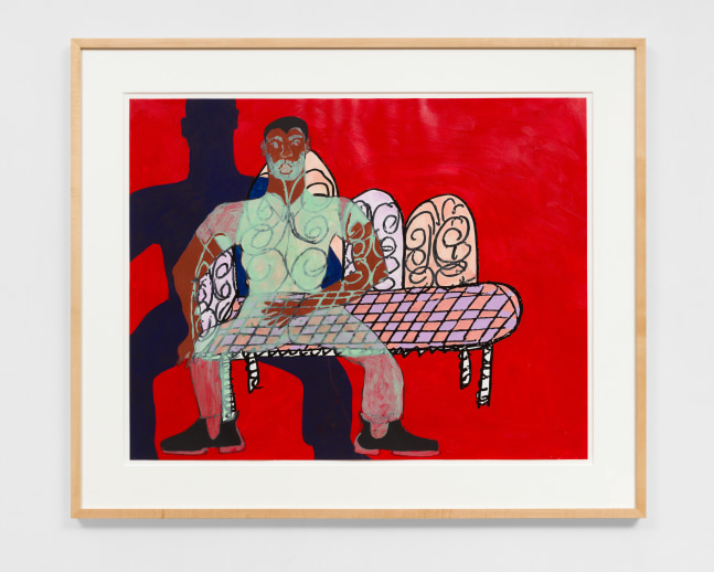 Man and Shadow on Lifted Lounge #1

2021

Colored pencil, acrylic paint, gouache, charcoal, graphite on archival inkjet print

Unique

Sheet 91.5 x 72.5 cm / 36 x 28 1/2 in

Frame 114.5 x 95.5 cm / 45 x 37 1/2 in

SELF 50169