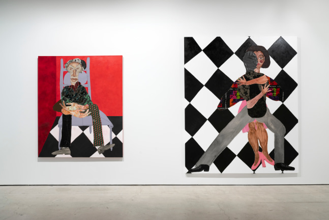 Installation view, Tschabalala Self, Around the Way, EMMA, Espoo, 2024