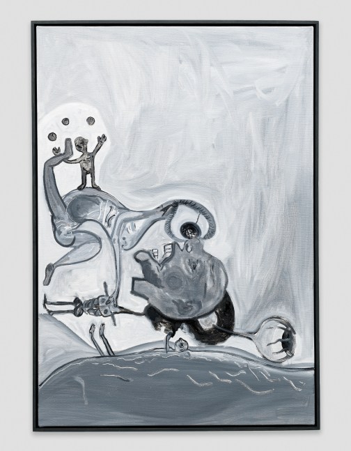 Painting by Tobias Pils