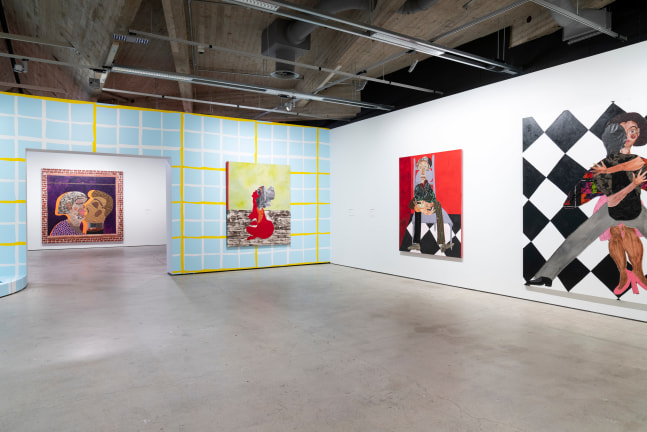 Installation view, Tschabalala Self, Around the Way, EMMA, Espoo, 2024