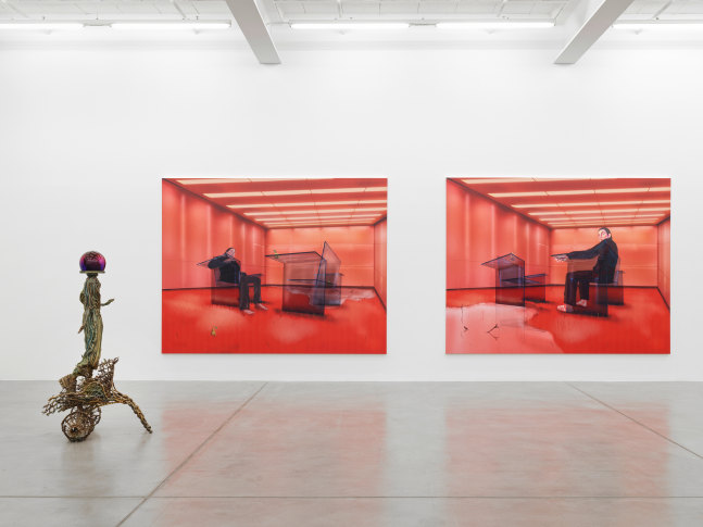 Installation view, MELENCOLIA, Galerie Eva Presenhuber, Maag Areal, Zurich, 2023