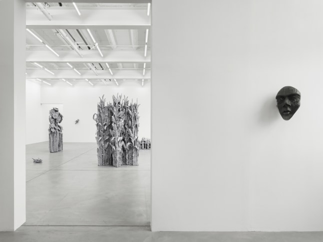 Installation view of Jean-Marie Appriou sculpture exhibition