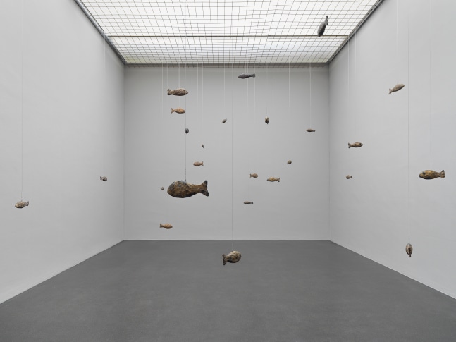 Installation view, Ugo Rondinone, Cry Me A River, Kunstmuseum Luzern, Lucerne, 2024