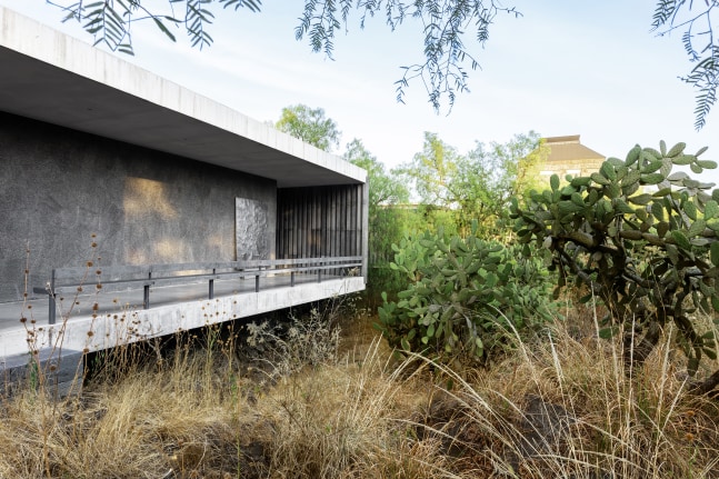 Installation view, Wyatt Kahn, Fantasmas, Museo Anahuacalli, Mexico City, 2024