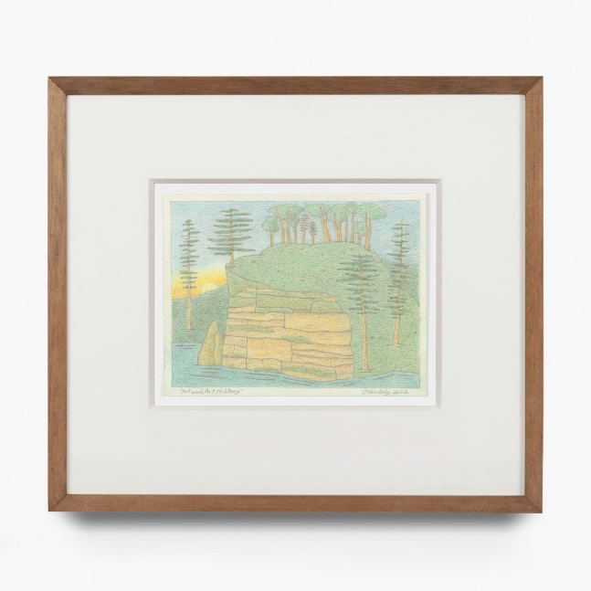 painting of a landscape by John Dilg