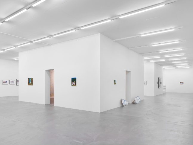 Installation view of Karen Kilimnik photography and installation exhibition