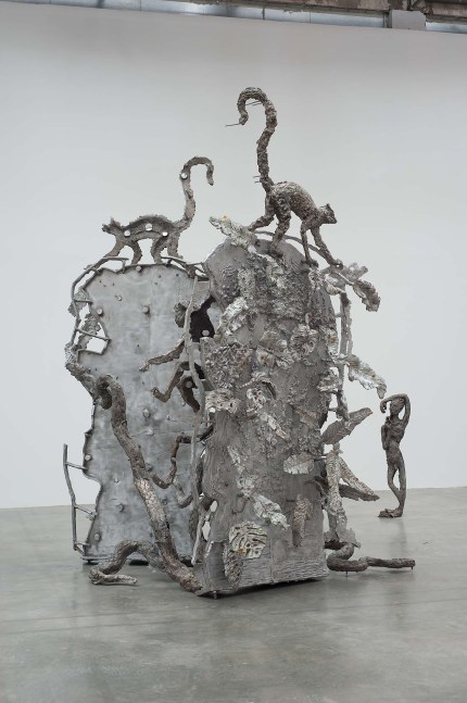 Installation view of sculptures by Jean-Marie Appriou