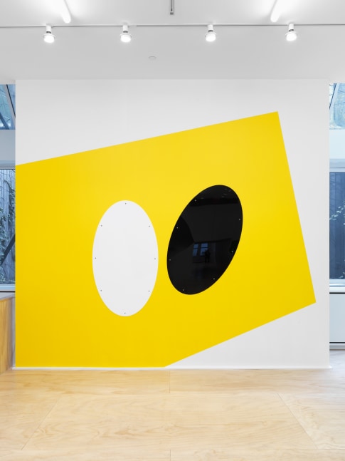 Wall painting by Gerwald Rockenschaub