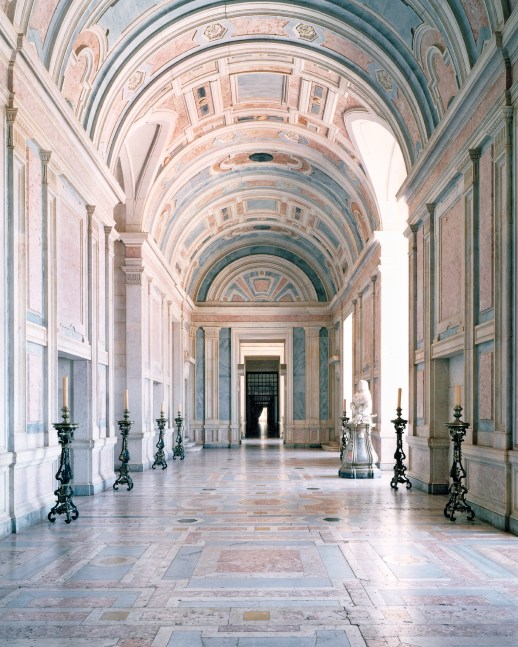 photography of an antique hall by Candida Höfer