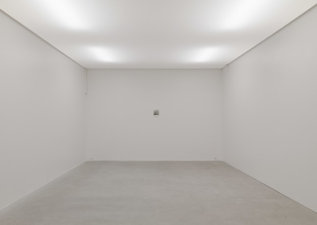 Installation view of Trisha Donnelly light and film installations