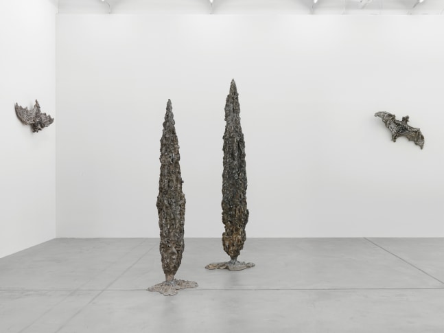Installation view of Jean-Marie Appriou sculpture exhibition