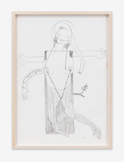 Untitled

2025

Pencil on paper

Sheet 42 x 30 cm / 16 1/2 x 11 3/4 in

Frame 45.5 x 33 x 3.5 cm / 17 7/8 x 13 x 1 3/8 in

&amp;copy; Tobias Pils