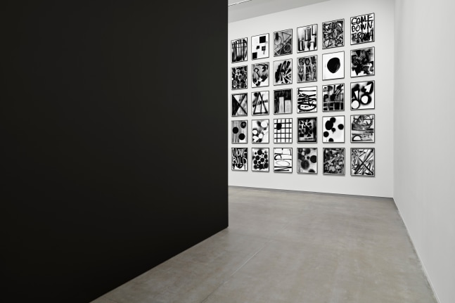 Installation view, Adam Pendleton, To Divide By, Mildred Lane Kemper Art Museum, St. Louis, 2023
