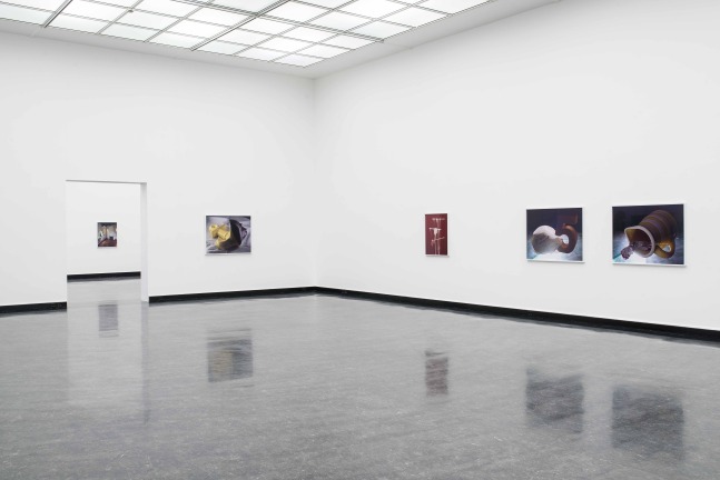 Installation view of photographs by Torbjørn Rødland