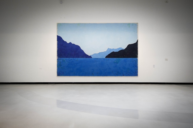 Installation view, Ugo Rondinone, Oscar Tuazon, Something in the Water, MAXXI, Rome, 2025