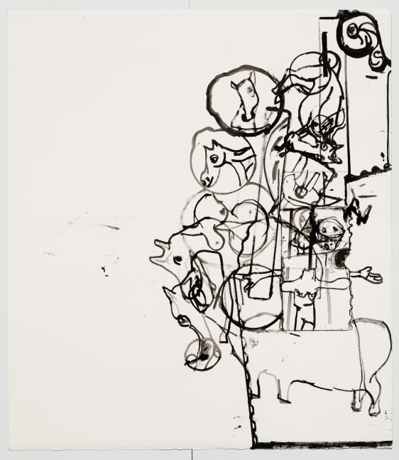 Drawing by Tobias Pils