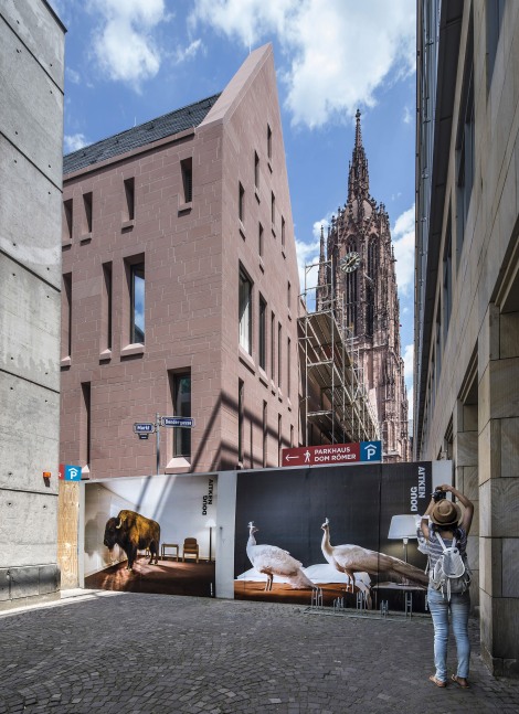 Installation view of Works by Doug Aitken