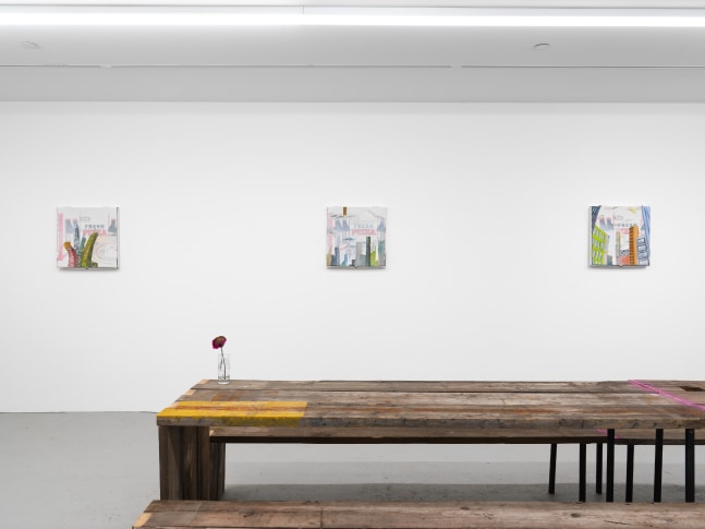 installation view Weiss Falk at Eva Presenhuber, New York