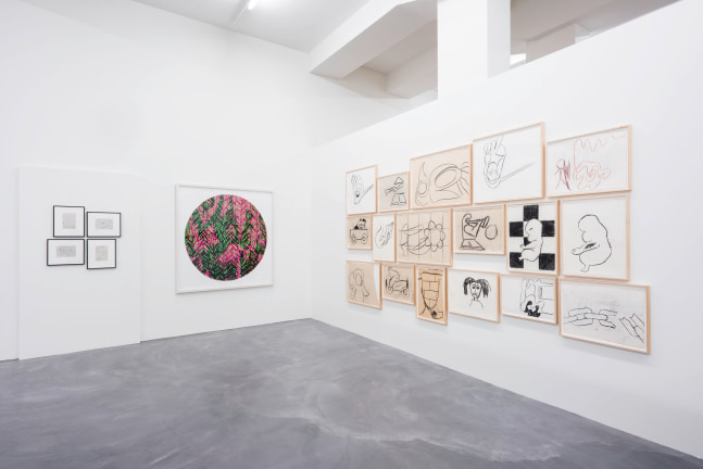 Installation view, Works on Paper, Galerie Eva Presenhuber, L&amp;ouml;wenbr&amp;auml;u Areal, Zurich, 2015