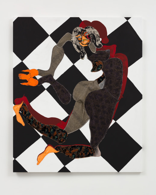 Work by Tschabalala Self