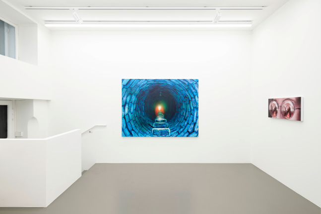 Installation view, Louisa Gagliardi, Whereabouts, Galerie Eva Presenhuber, Vienna, 2024