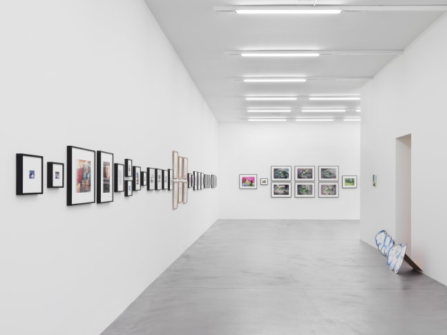 Installation view of Karen Kilimnik photography and installation exhibition